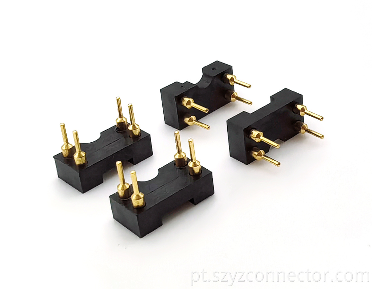 2.54mm IC Socket Machined FemaIe header Straight H3.0mm 4P